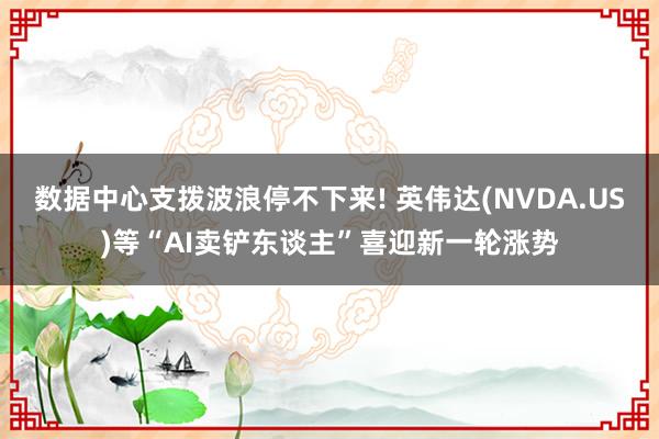 数据中心支拨波浪停不下来! 英伟达(NVDA.US)等“AI卖铲东谈主”喜迎新一轮涨势